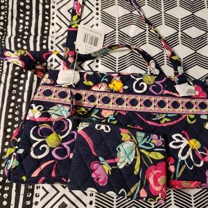 Vera Bradley Ribbons purse and wallet